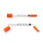 Home Use Plastic Insulin Syringe 0.3ml 0.5ml 1ml Disposable Medical Injection Plastic Insulin Syringe
